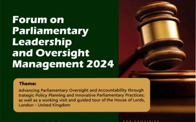 Forum on Parliamentary Leadership and Oversight Management 2024