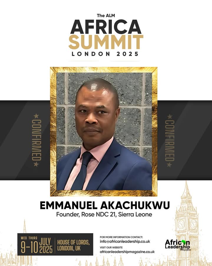 Mr. Emmanuel Akachukwu promotional Flyer