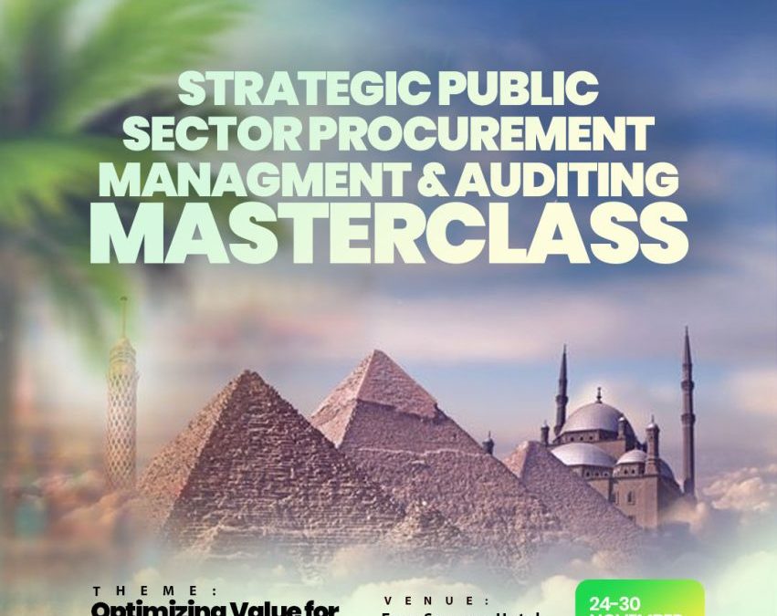 Strategic Public Procurement & Auditing Masterclass: Optimizing Value for Taxpayers”